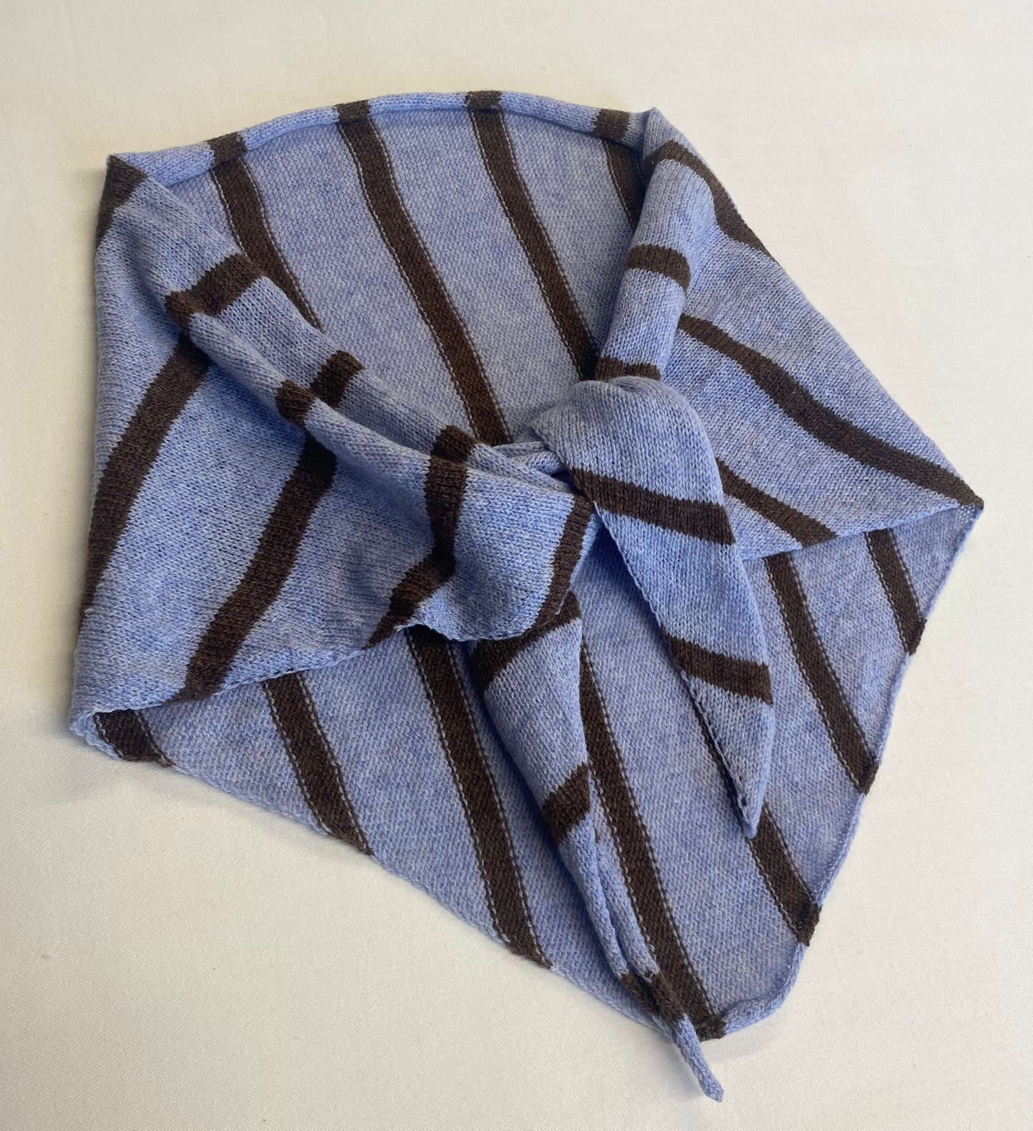 Purple and Brown Neckerchief
