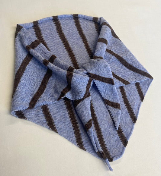 Purple and Brown Neckerchief